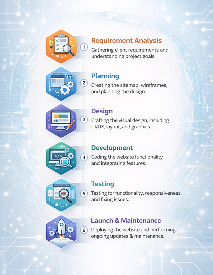 Steps For Website Designing