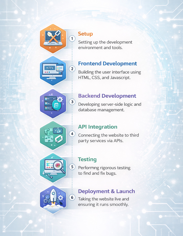Steps For Website Development