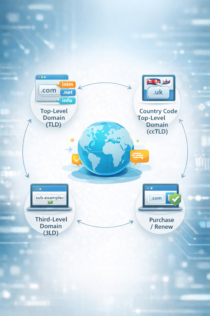 Domain Registration / Renewal Company Gujarat